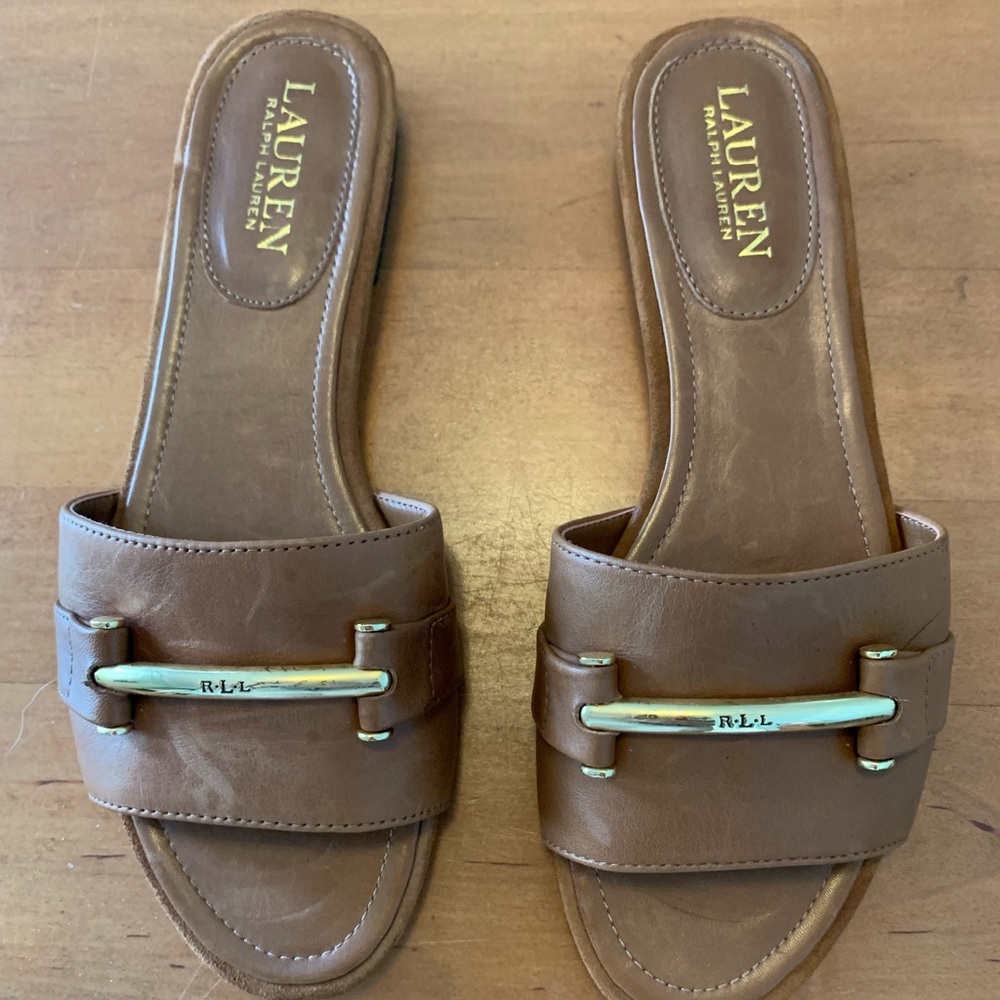 Ralph Lauren slider sandals